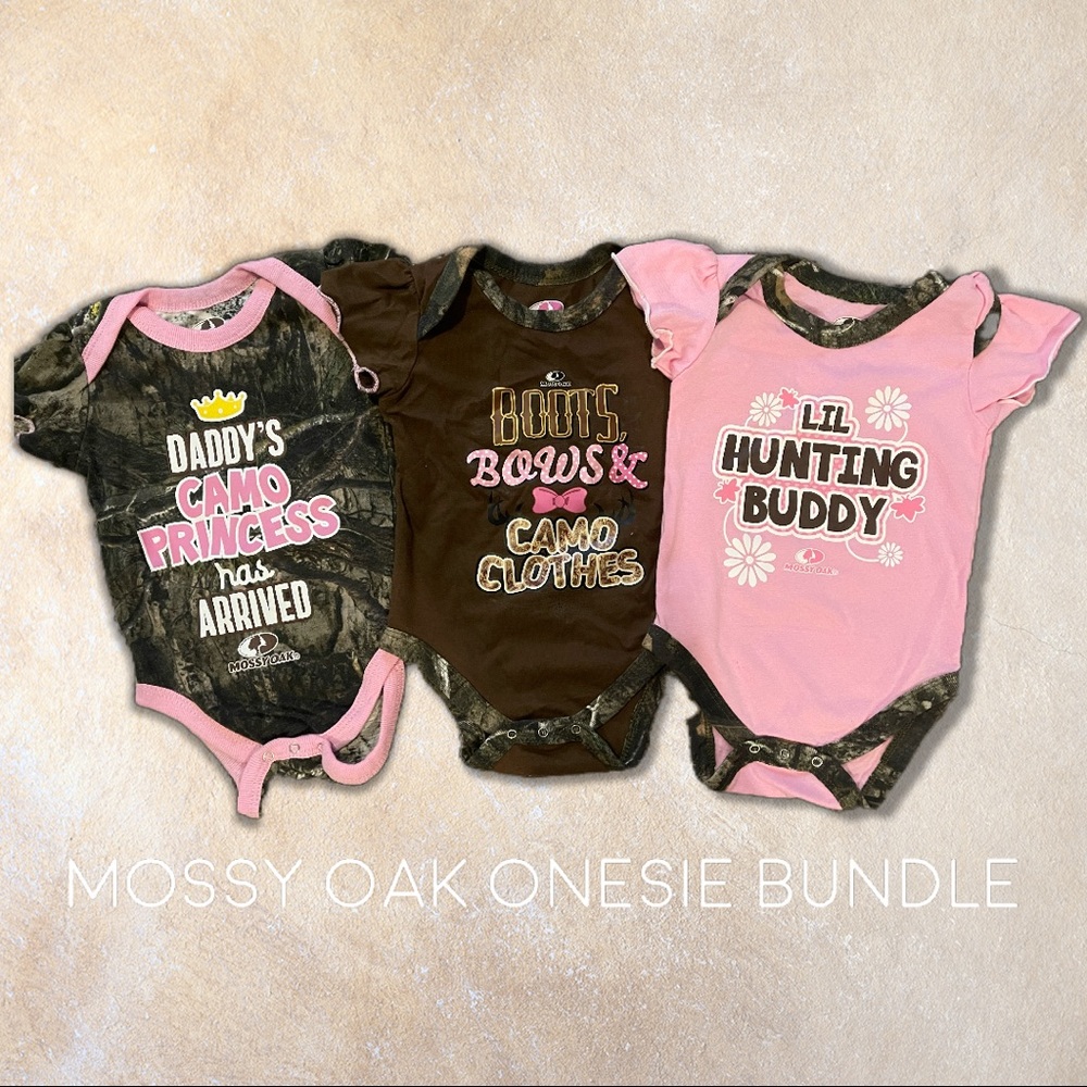 Mossy Oak Baby Onesie Bundle